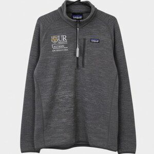 Patagonia Charcoal Quarter-Zip Fleece